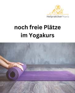 Noch freie Plätze im Yogakurs im Bürgerhaus Vorhelm